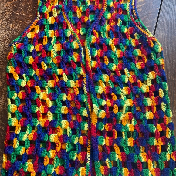 Unknown Jackets & Blazers - CROTCHED  multi color Vest